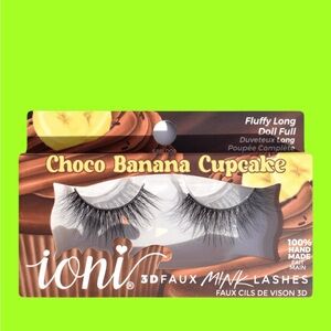 Ioni 3D Faux Mink Lashes - Choco Banana Cupcake